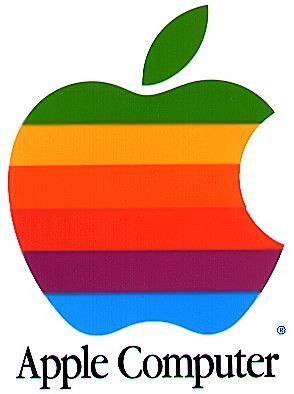 old apple logo